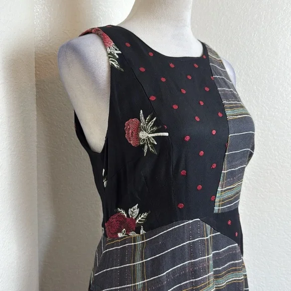 Anthropologie X Mauve Patterned Bliss Dress Size 6 NWOT - Picture 6 of 10